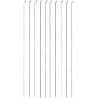 sourcing map 1-5 mm x 300 mm (12 Pulgadas) Acero Z Tire-Empuje Varillas Partes para RC Avión Bote Reemplazo (Paquete de…
